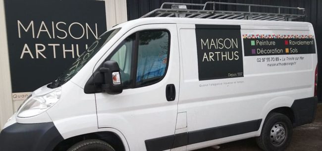vehicule-maison-arthus Nos véhicules d'entreprise.